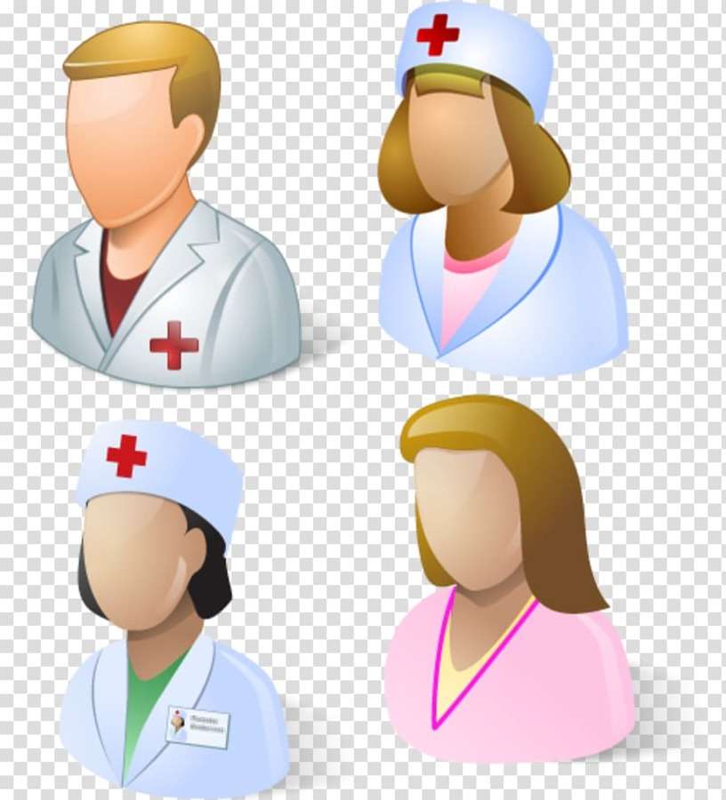 Center medical surgical nursing computer icons military nurse avatar